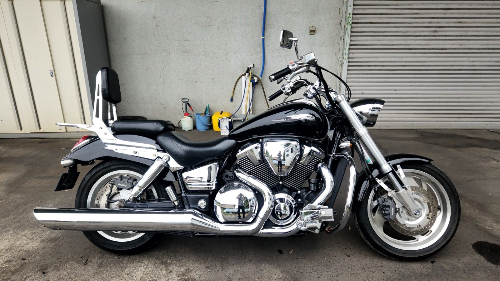 ホンダ VTX1800 車検残(R9年9月迄)・即納可・エンジンガード・バック