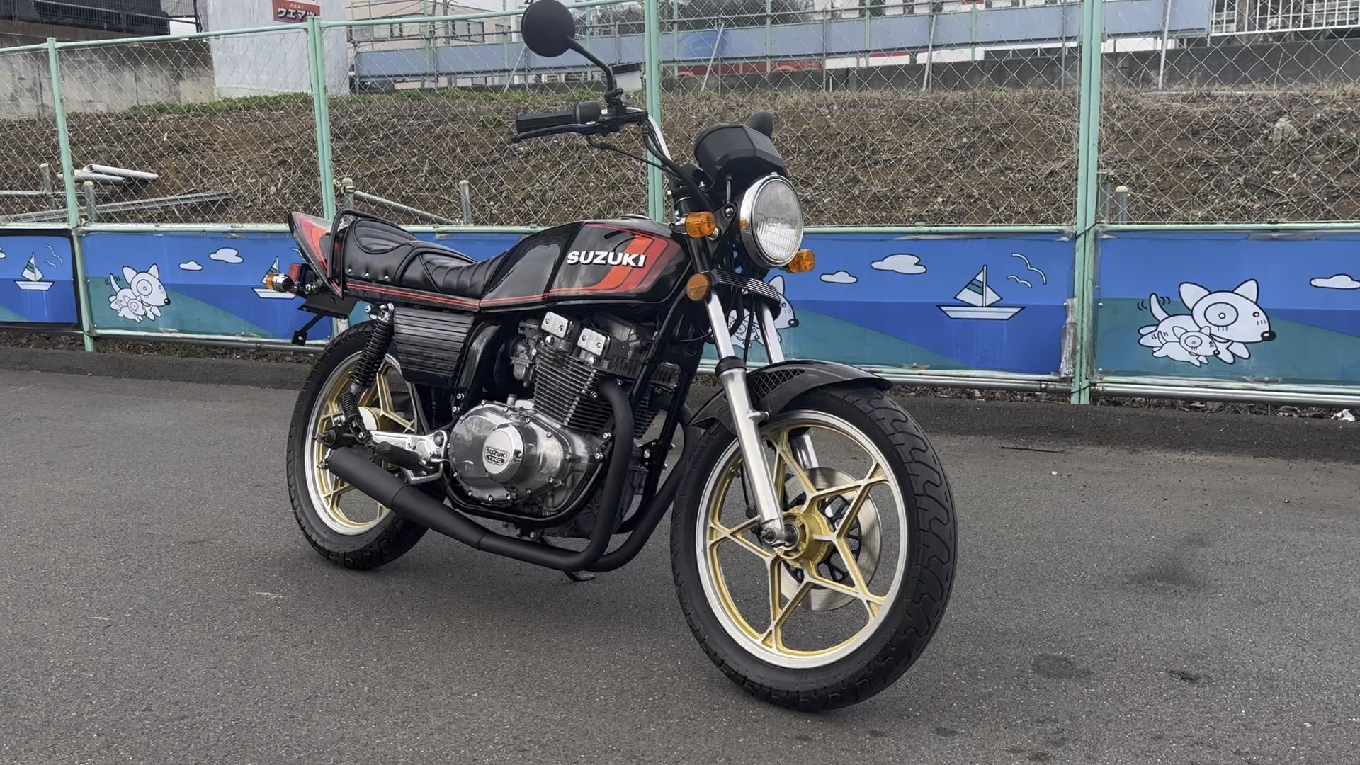 gsx400eザリ  車検3月まで Yahoo!オークション - GSX400E 4ゴキ 車検有 ザリ GS400