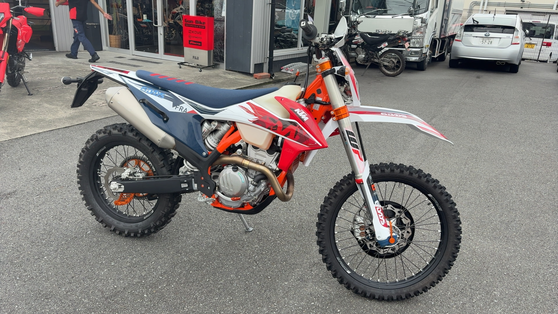 KTM 250 EXC-F SIXDAYS ワンオーナー 20㎜ LOW B700359| BDSバイクセンサー