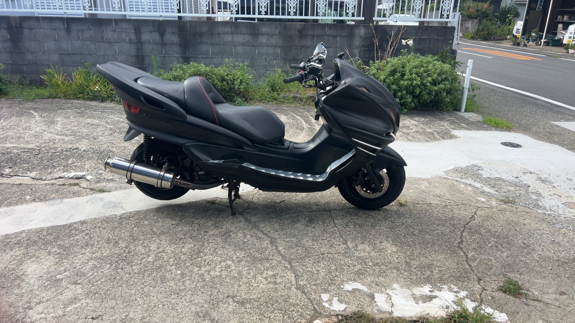 ヤマハ マジェスティ250C SG03J 後期 限定車 ブラックE/G フルエアロ